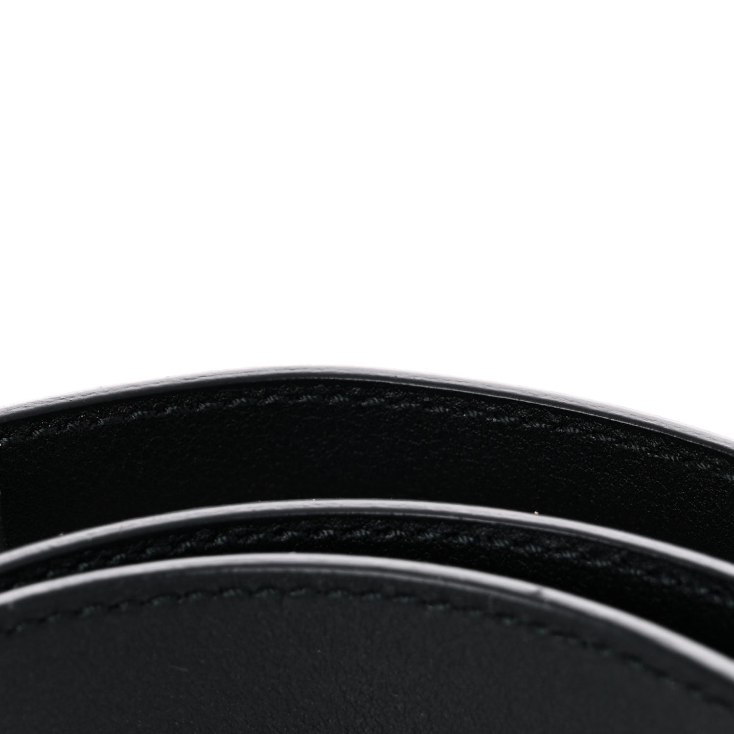 Gucci Calfskin Double G 20mm Belt 75 30 Black 5 of 5