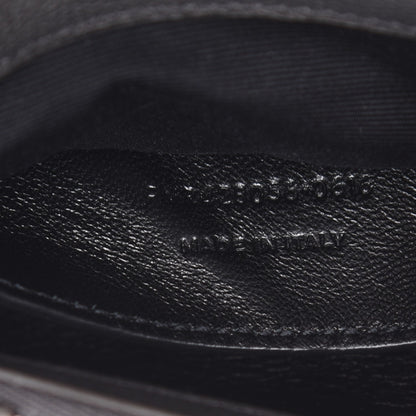 Saint Laurent Sheepskin Matelasse Chevron Monogram Medium College Bag Light Coal 8 of 8