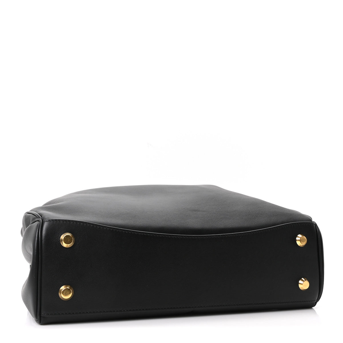Balenciaga Natural Smooth Calfskin Medium Rodeo Top Handle Handbag Black 4 of 9