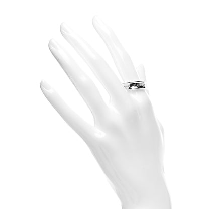 Tiffany Sterling Silver 1837 Band Ring 57 8 2 of 5