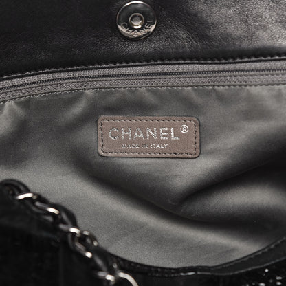 Chanel Patent Patchwork Large Brooklyn Tote Black 6 of 15
