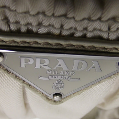 Prada Tessuto Nylon Gaufre Dressy Tote Sabbia 12 of 13
