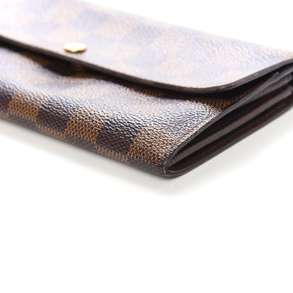 Louis Vuitton Damier Ebene Sarah Wallet 9 of 9