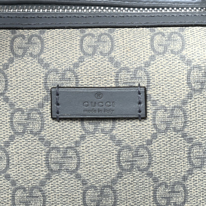 Gucci GG Plus Monogram Large Carry On Duffle Bag Ecru Grigio 6 of 14