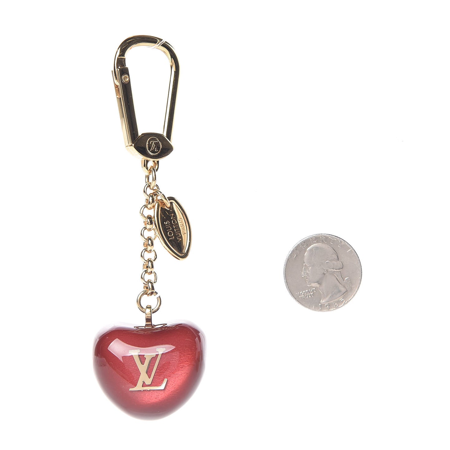 Pomme Bag Charm Key Holder Pomme D'Amour