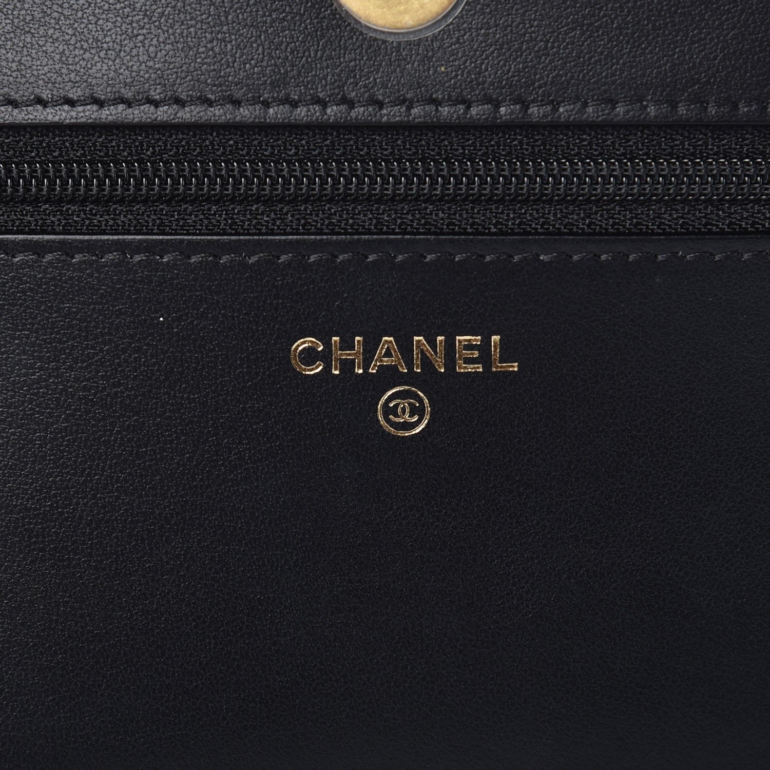 Chanel Caviar Quilted Boy Wallet On Chain WOC Black 6 of 9