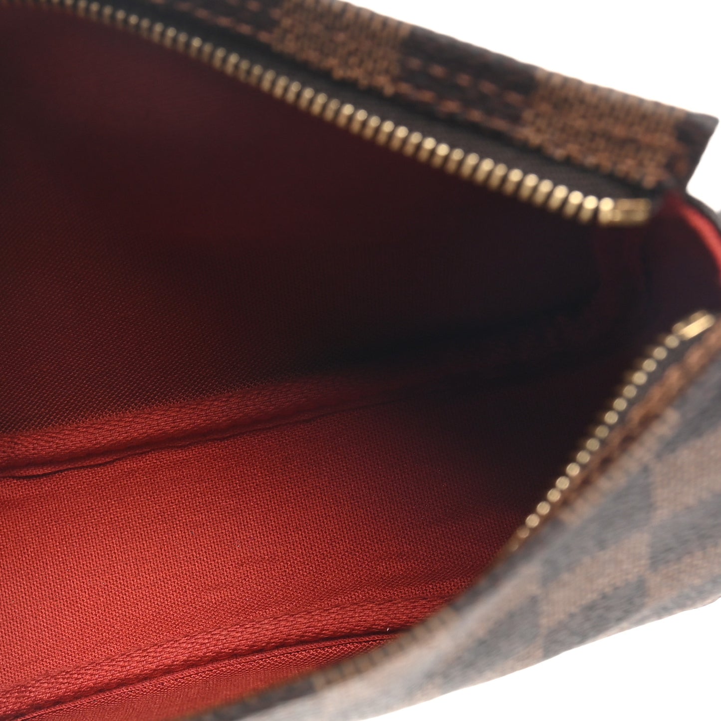 Damier Ebene Trousse Make Up Bag Pochette