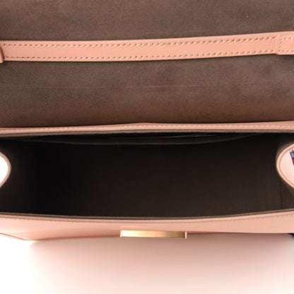 Fendi Vitello Century F is Fendi Kan I Shoulder Bag Baby Pink Black 6 of 11