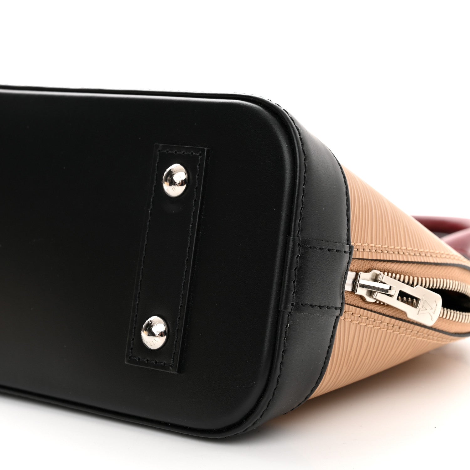 Louis Vuitton Epi Tri-Color Alma BB Vanilla Fuchsia Black 9 of 9