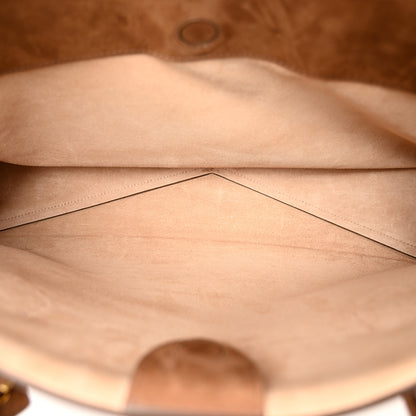 Alaia Nubuck Le Teckel Tote Terre D'Ombre 6 of 12