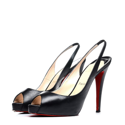 Christian Louboutin Kid No Prive 120 Pumps 40.5 Black 2 of 11