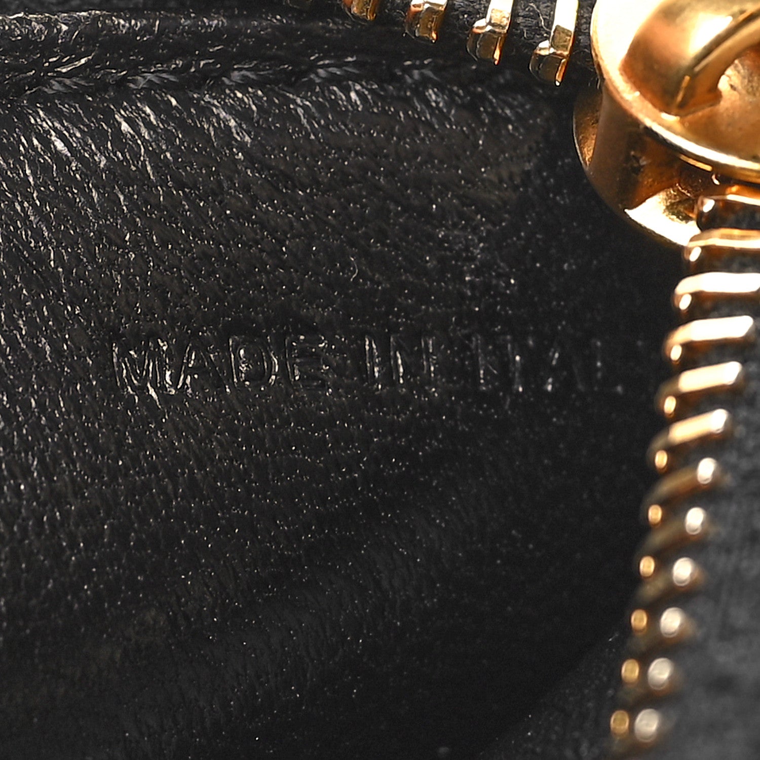 Valentino Garavani Nappa Roman Stud Zip Card Holder Black 6 of 8