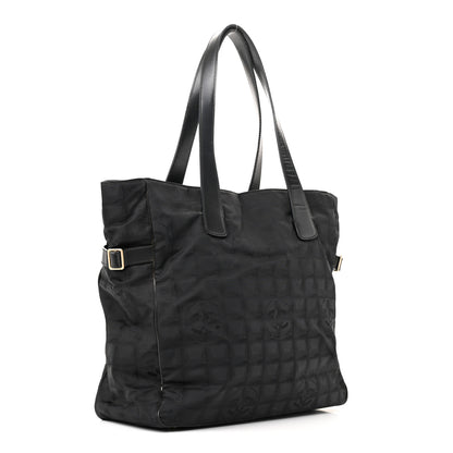 Chanel Nylon Large Travel Tote Black 3 of 14