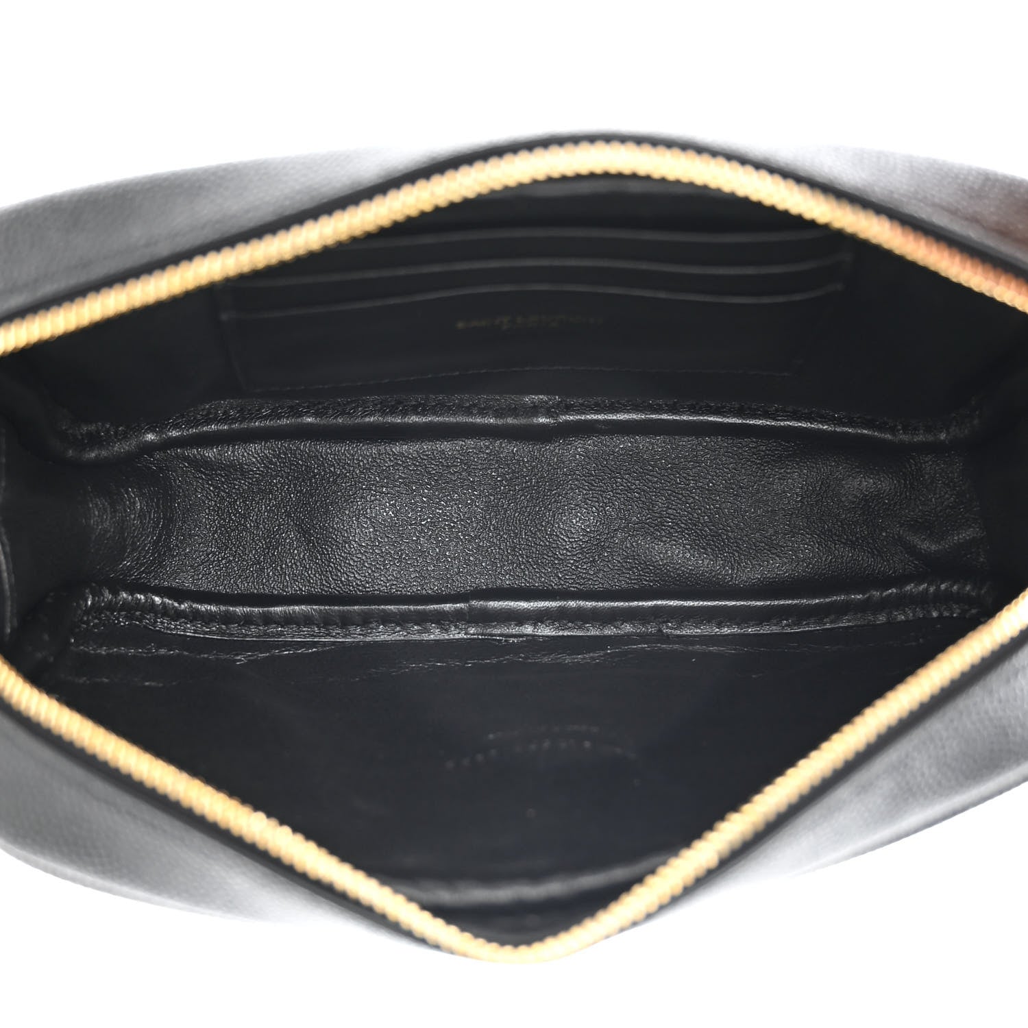 Saint Laurent Grain De Poudre Matelasse Monogram Mini Lou Camera Bag Black 5 of 11