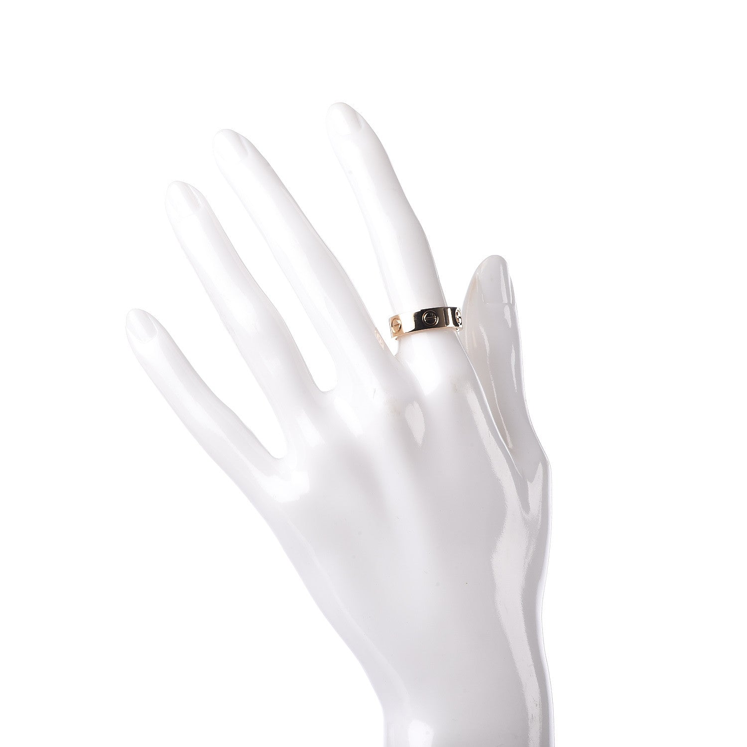 Cartier 18K Yellow Gold 5.5mm LOVE Ring 52 6 2 of 4