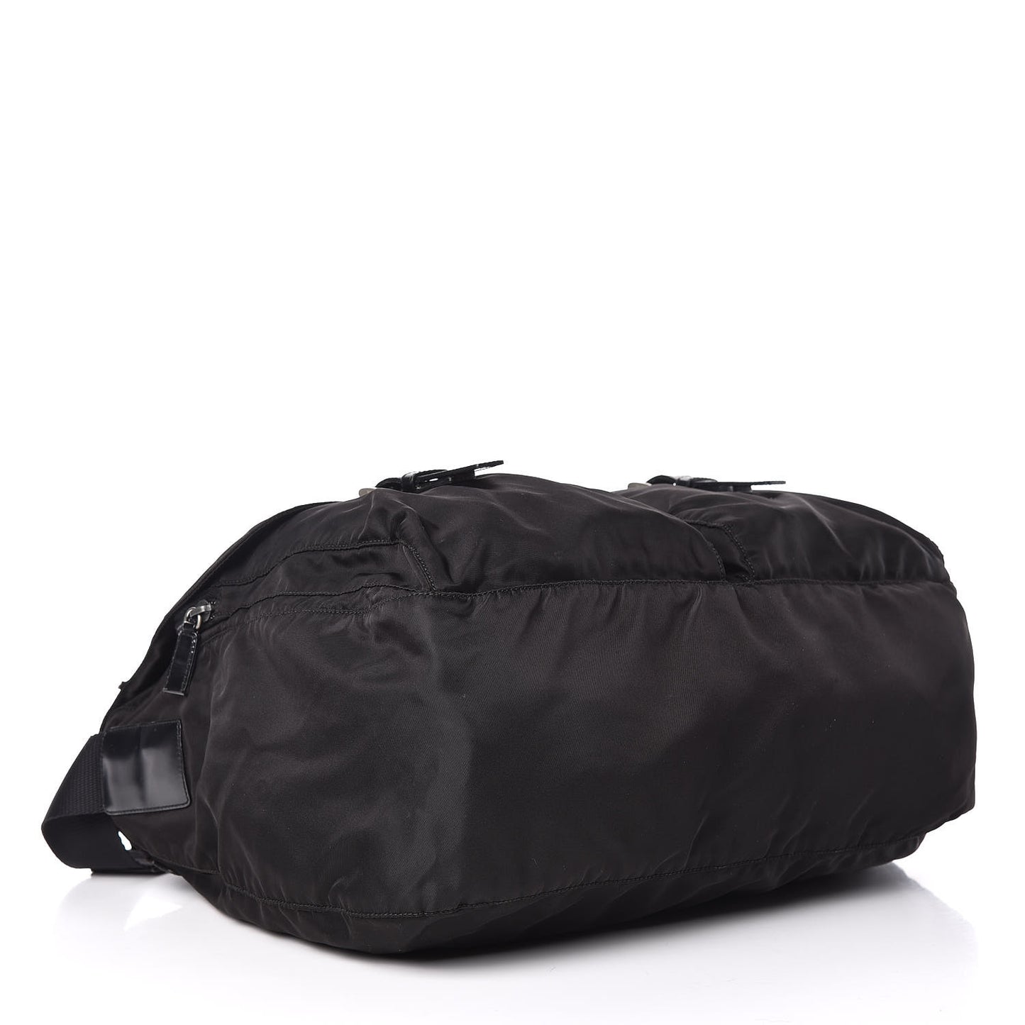 Tessuto Nylon Messenger Bag Black