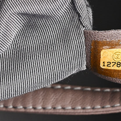 Chanel Metallic Cracked Calfskin Modern Chain Tote Blue 7 of 15