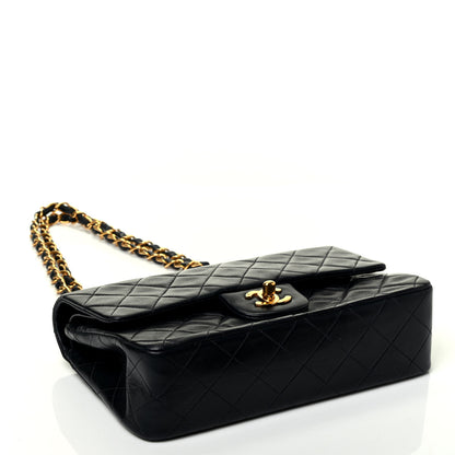 Chanel Lambskin Quilted Small Double Flap Navy 4 of 9