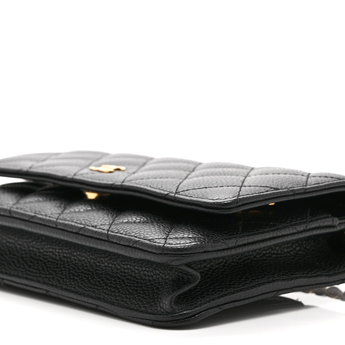 Chanel Caviar Quilted Wallet on Chain WOC Black 11 of 11