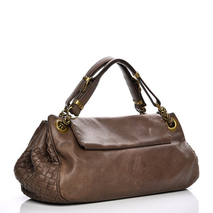 Bottega Veneta Nappa Intrecciato Napoli Shoulder Bag Pepe 11 of 18