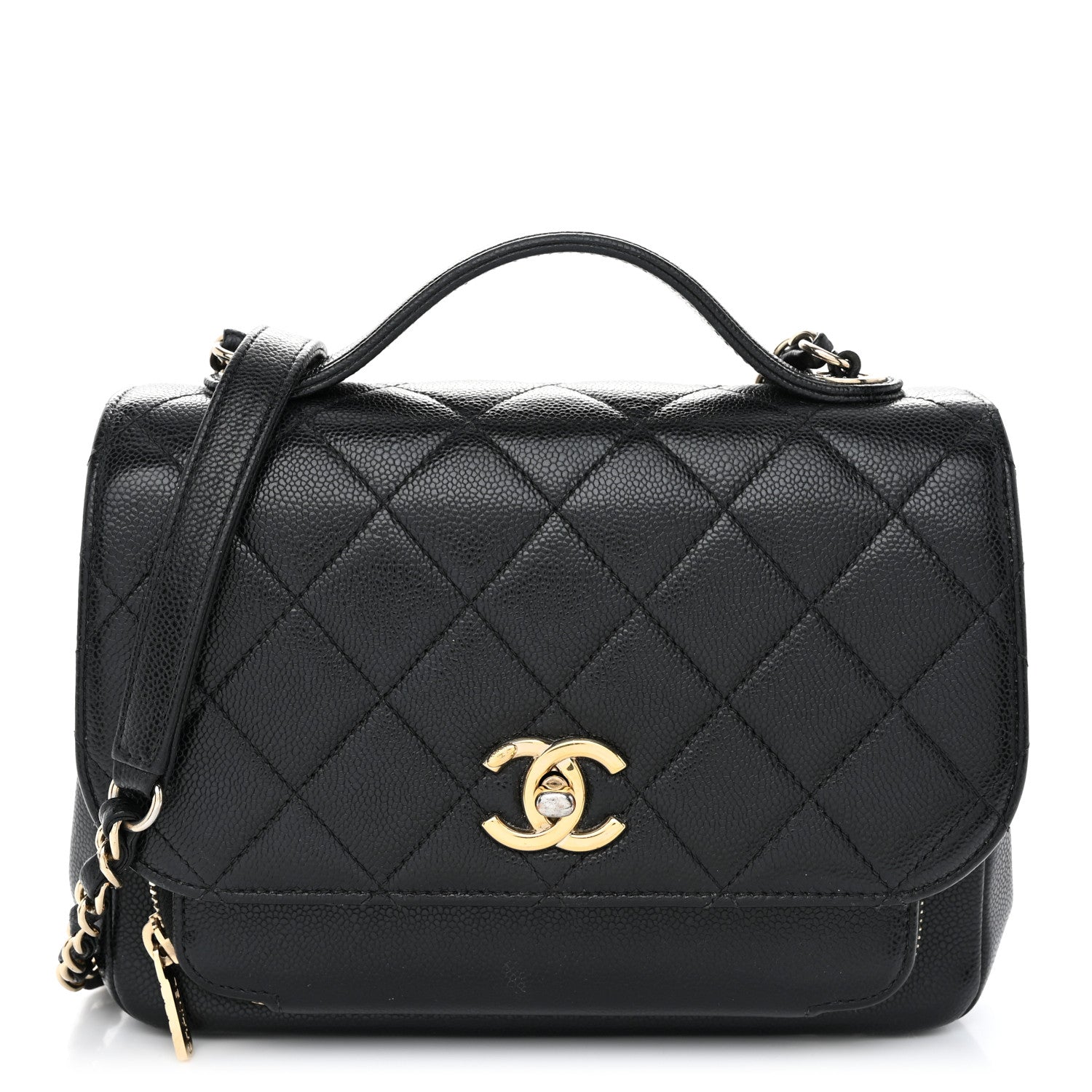 Chanel Caviar Quilted Medium Business Affinity Flap Black 1 of 11
