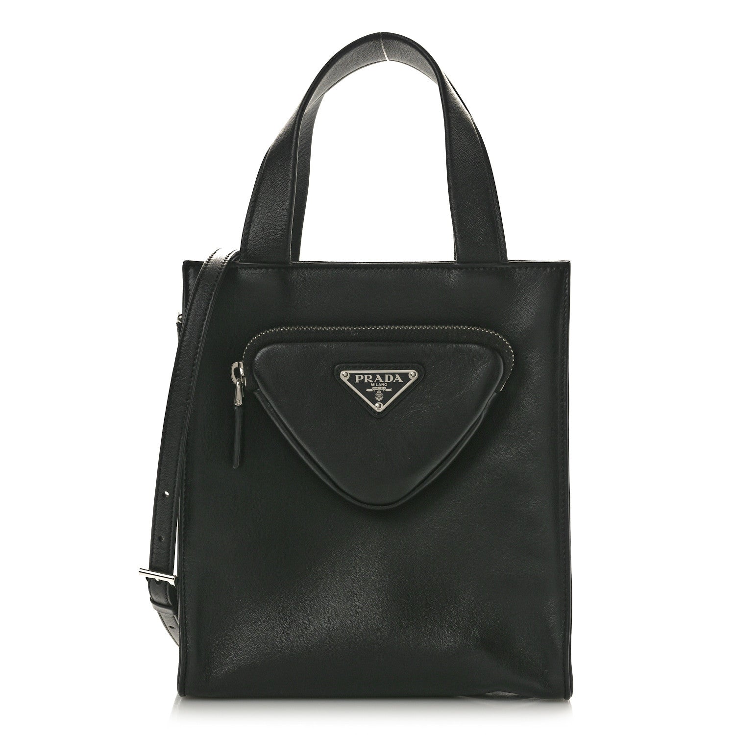 Prada Nappa Mini Pocket Tote Black 1 of 11