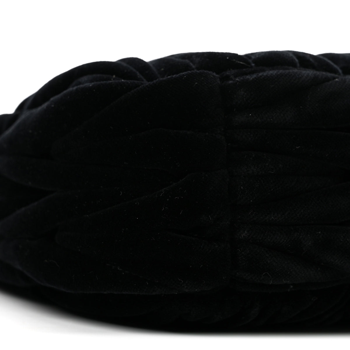 Miu Miu Velluto Matelasse Small Wander Hobo Black 9 of 11