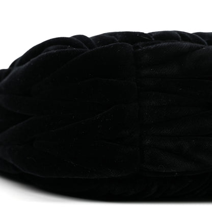 Miu Miu Velluto Matelasse Small Wander Hobo Black 9 of 11