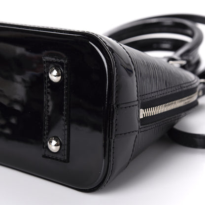 Louis Vuitton Epi Electric Alma BB Black 8 of 10
