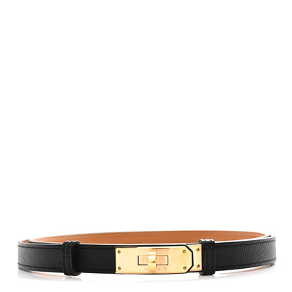 Hermes Epsom Kelly Belt Black 1 of 4