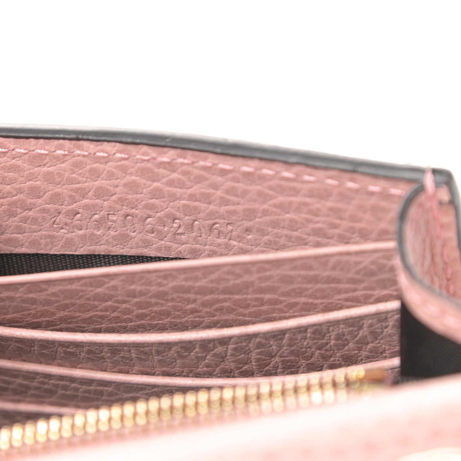 Gucci Dollar Calfskin Medium Betty Chain Wallet Soft Pink 7 of 11