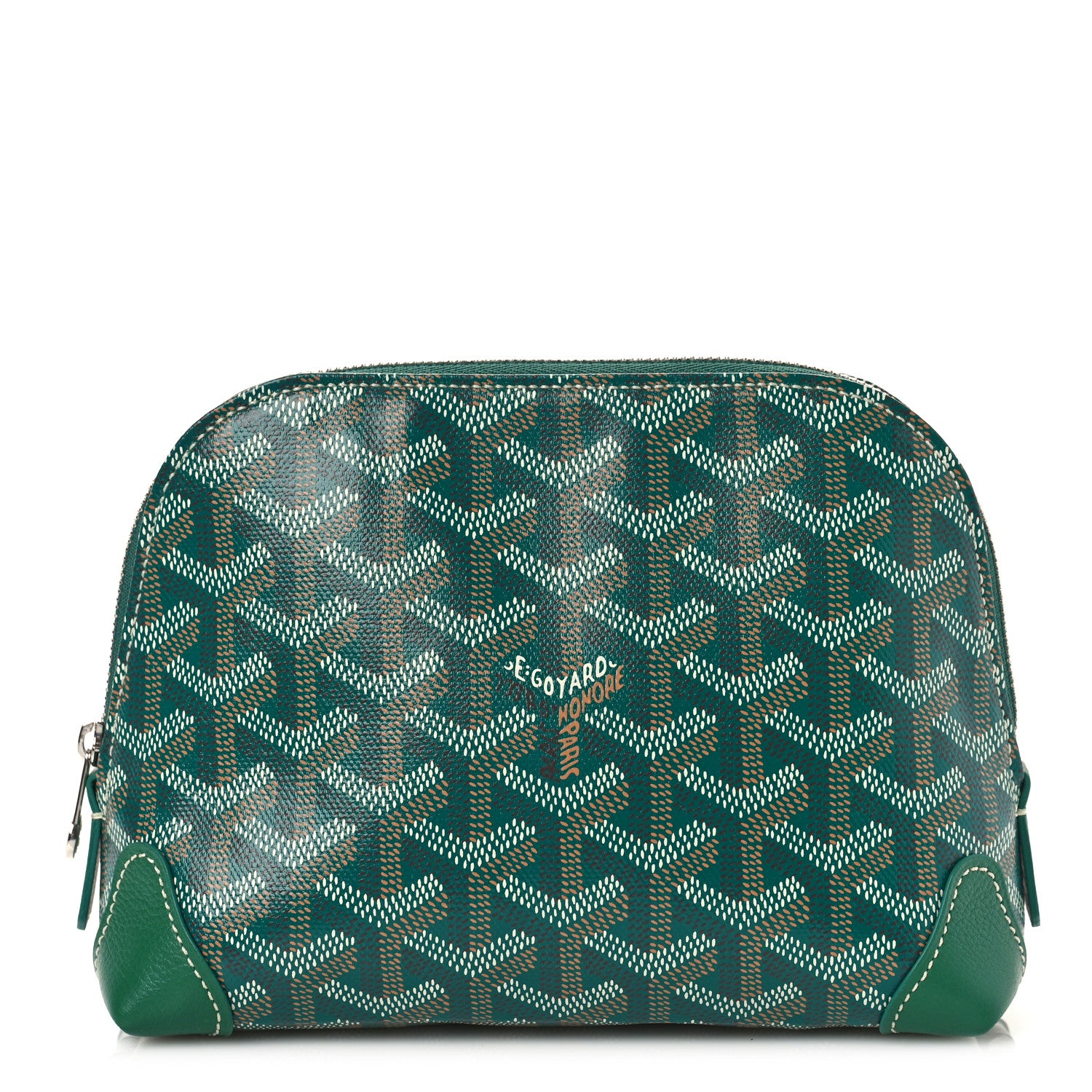 Goyard Goyardine Vendome Toiletry Pouch Green 1 of 8