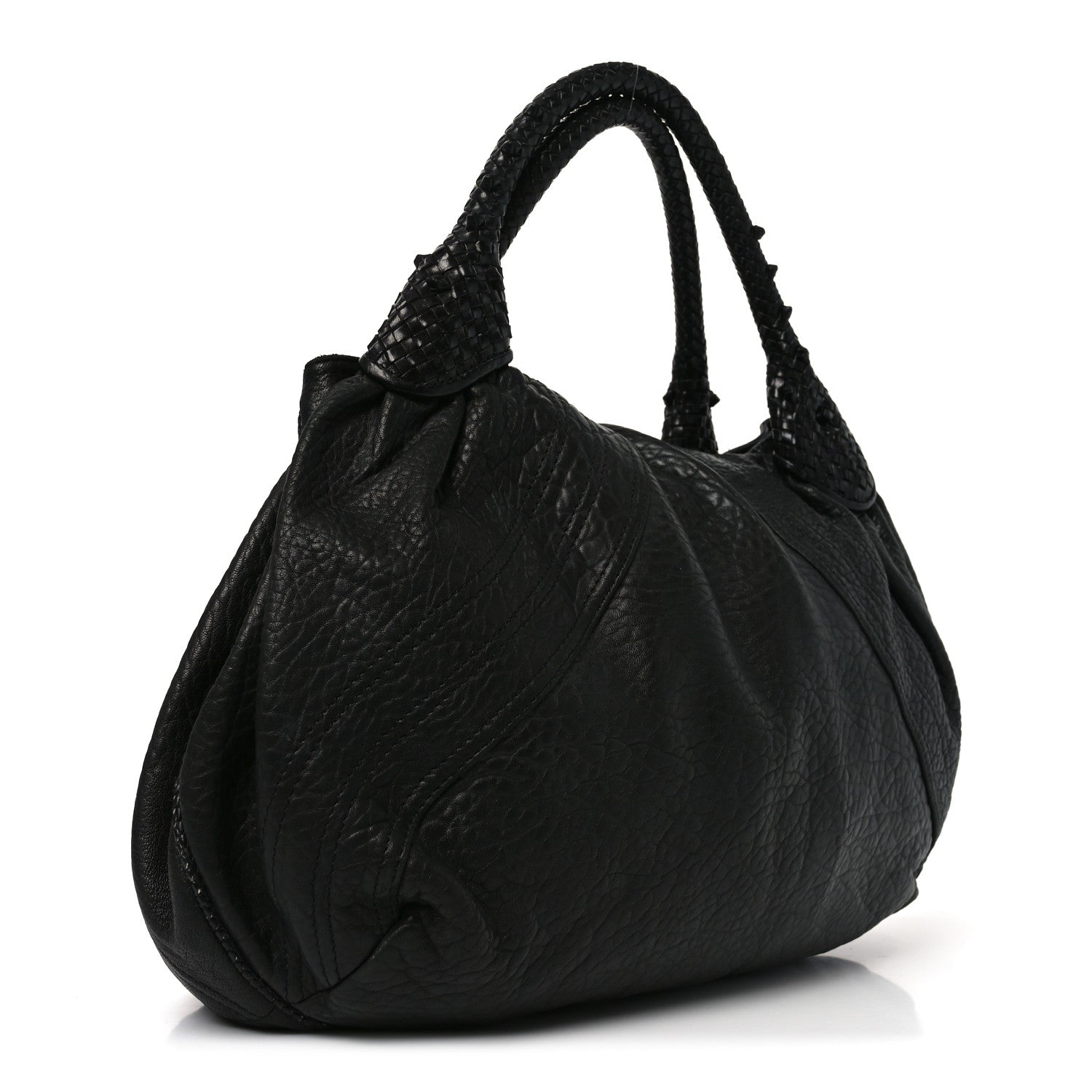 Fendi Nappa Nuvolata Spy Black 3 of 11