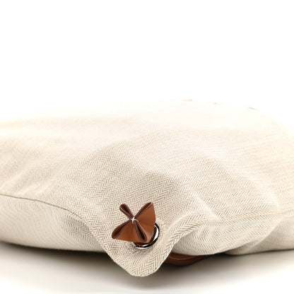 Hermes Toile Swift Maline Bag Gold Craie 10 of 10