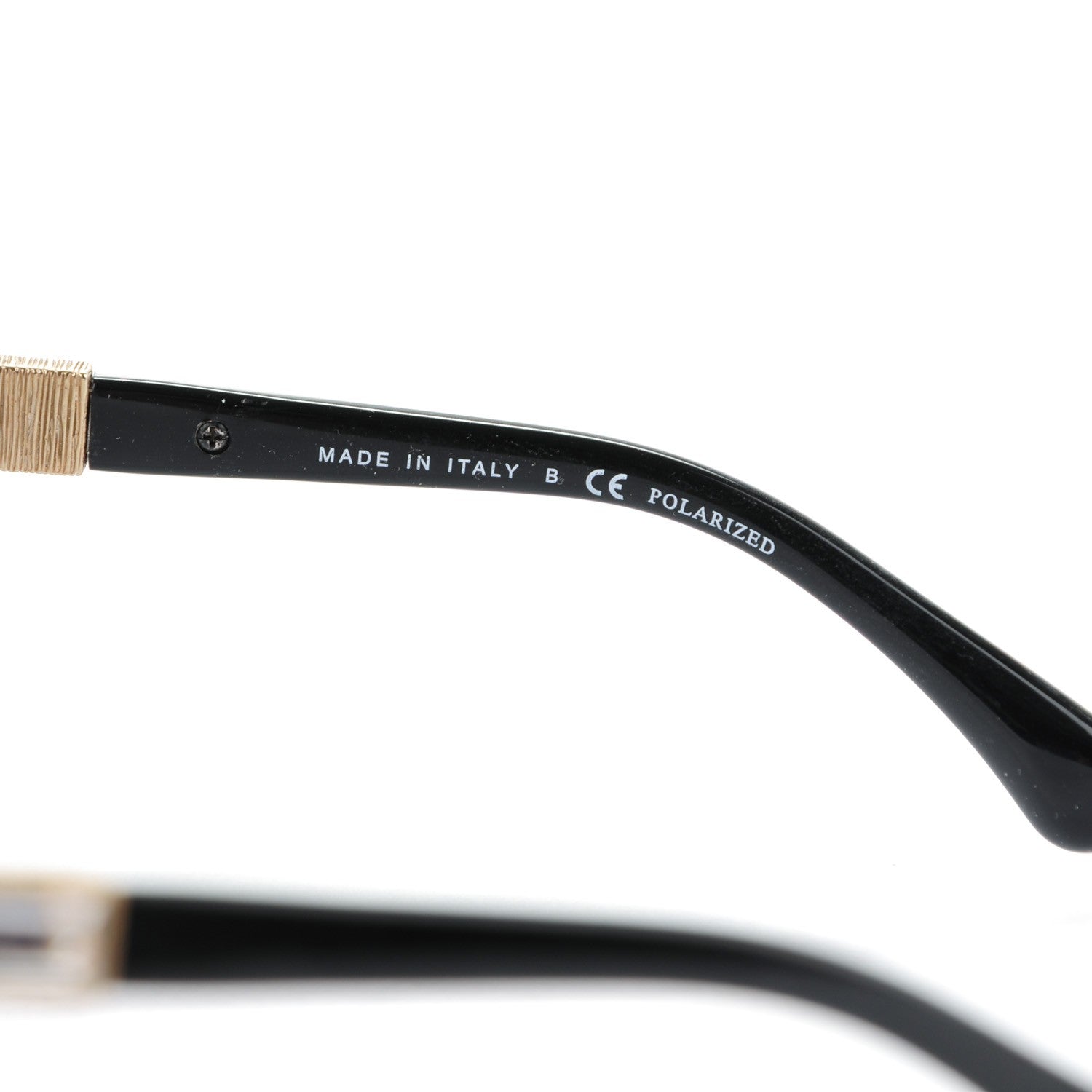 Chanel Baguette Crystal Polarized Square Sunglasses 5308-B Black 5 of 6