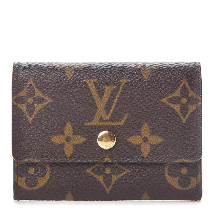 Louis Vuitton Monogram Porte-Monnaie Plat Coin Purse 1 of 9