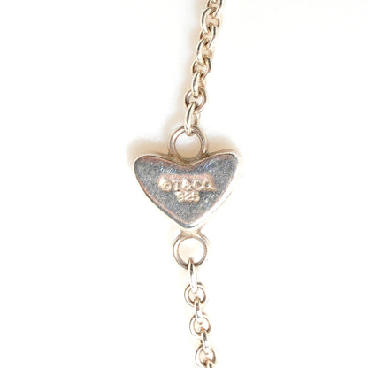 Tiffany Sterling Silver Heart Lariat Necklace 5 of 5