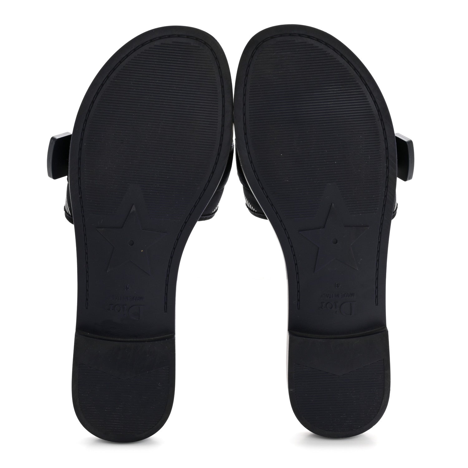 Christian Dior Technical Stretch Fabric Camouflage Dio(r)evolution Slide Sandals 41 Deep Blue 12 of 20