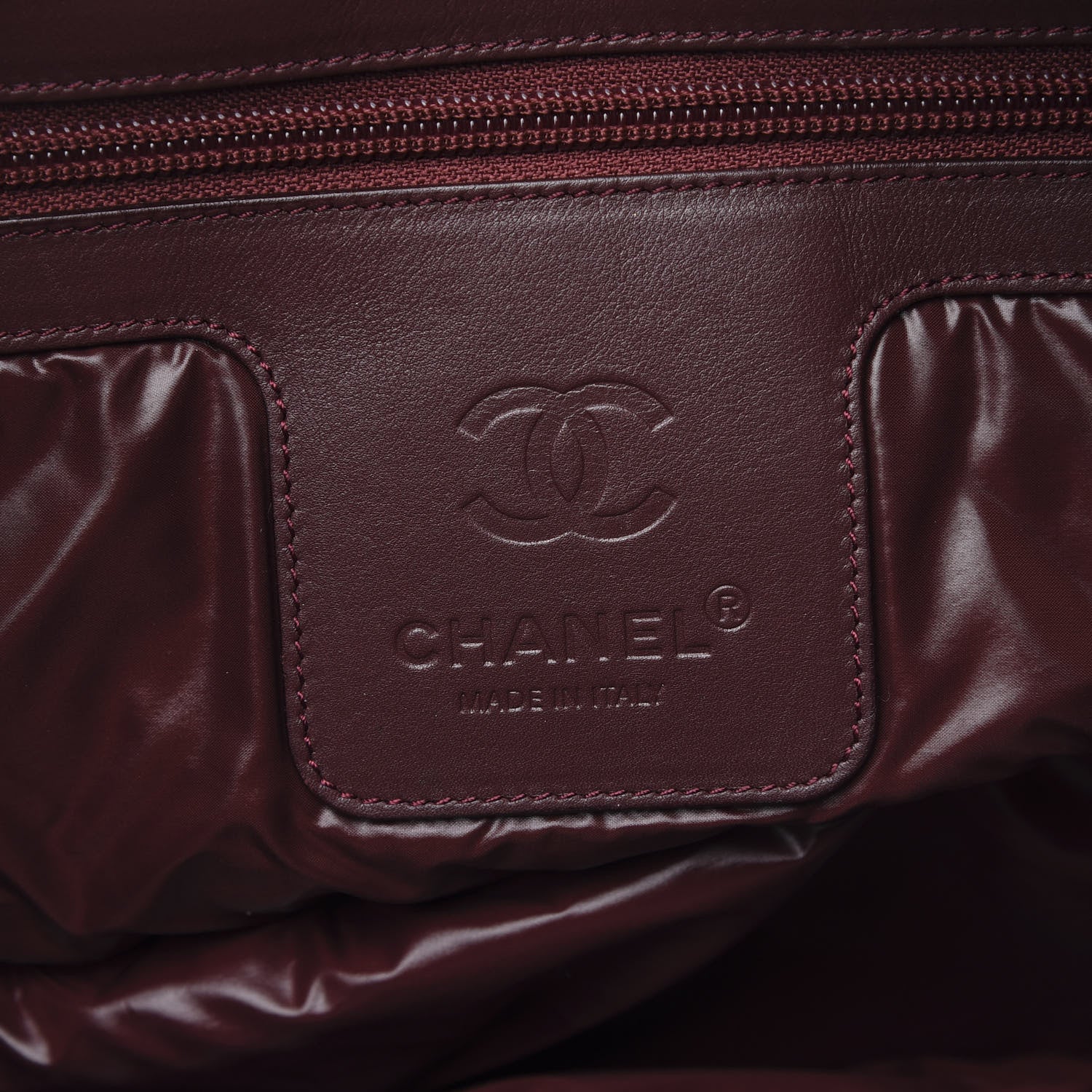 Chanel Nylon Quilted Large Coco Cocoon Tote Black 5 of 9