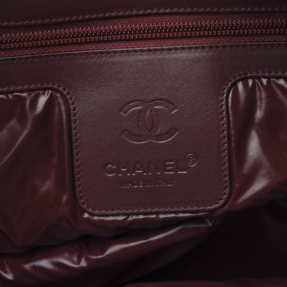 Chanel Nylon Quilted Large Coco Cocoon Tote Black 5 of 9