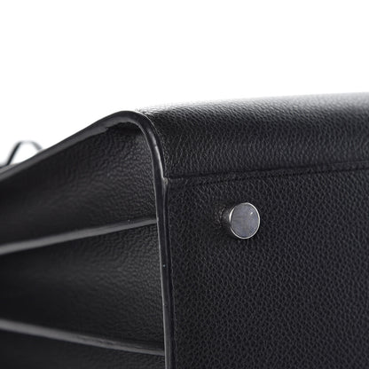 Saint Laurent Grained Calfskin Small Sac De Jour Black 9 of 12