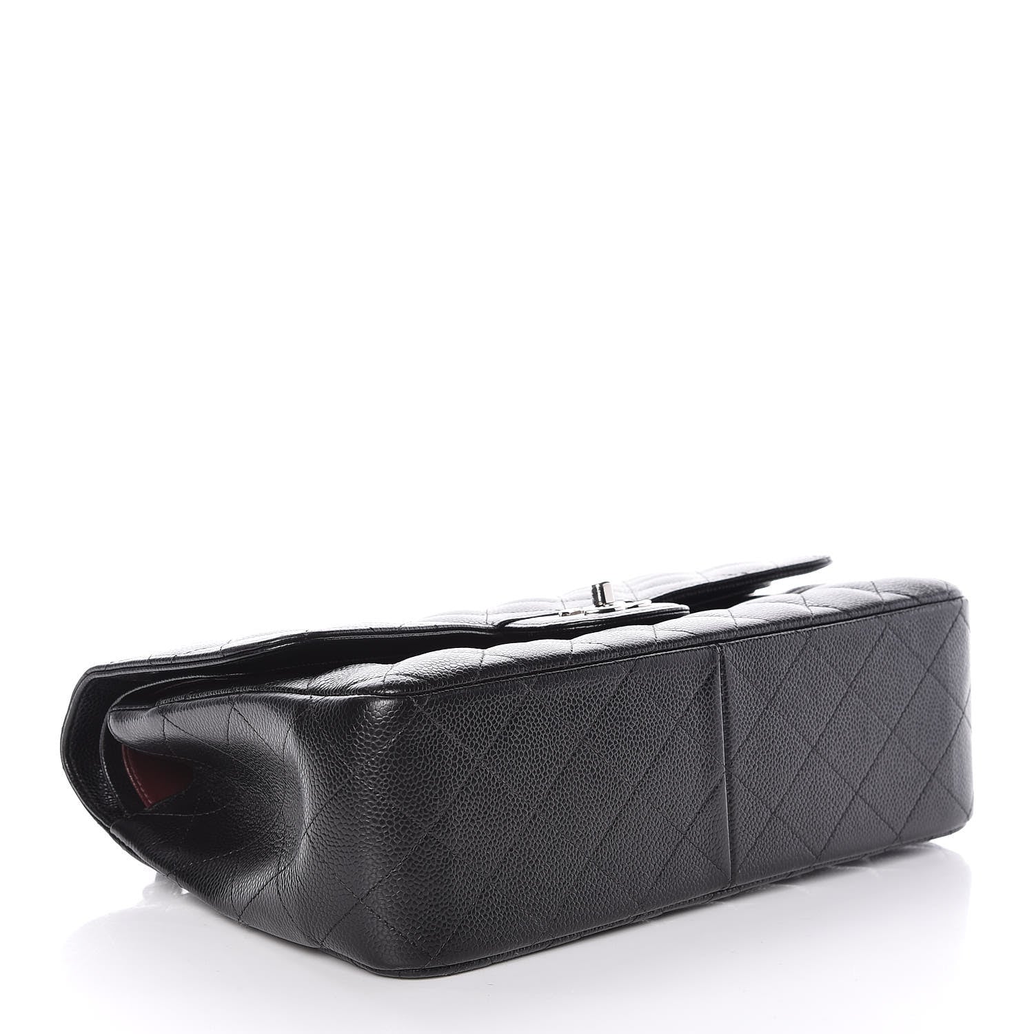 Chanel Caviar Quilted Jumbo Double Flap Black 4 of 12