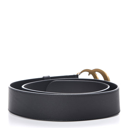 Gucci Calfskin Double G 40mm Belt 85 34 Black 3 of 6