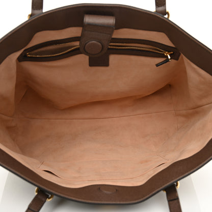 Gucci GG Supreme Monogram Medium Ophidia Shopping Tote Brown 5 of 13