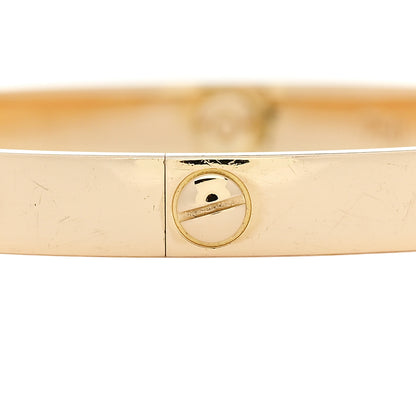 Cartier 18K Yellow Gold LOVE Bracelet 17 3 of 8