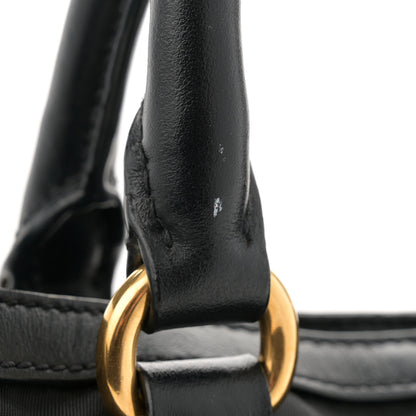 Prada Tessuto Nylon Soft Calf Tote Black 14 of 16