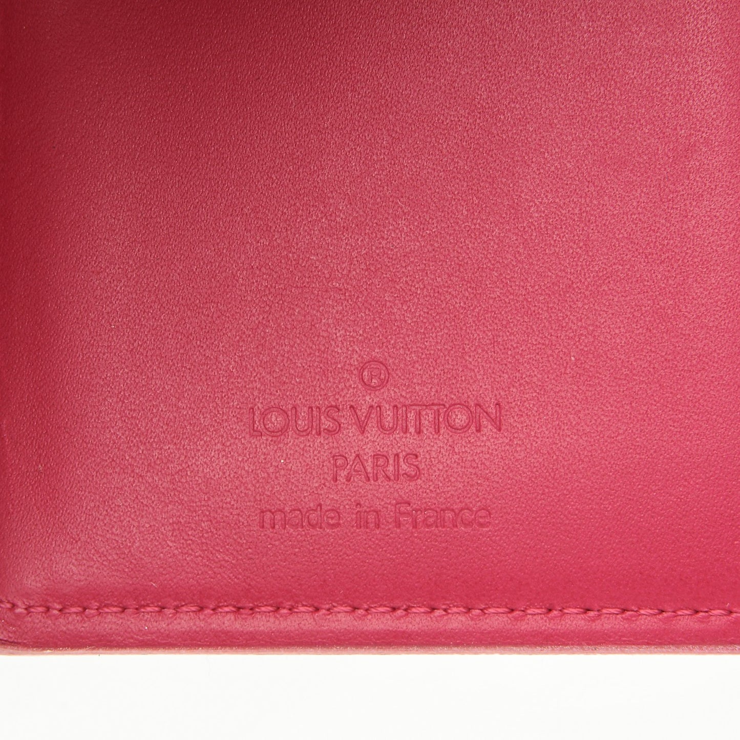 Vernis French Purse Wallet Rose Pop