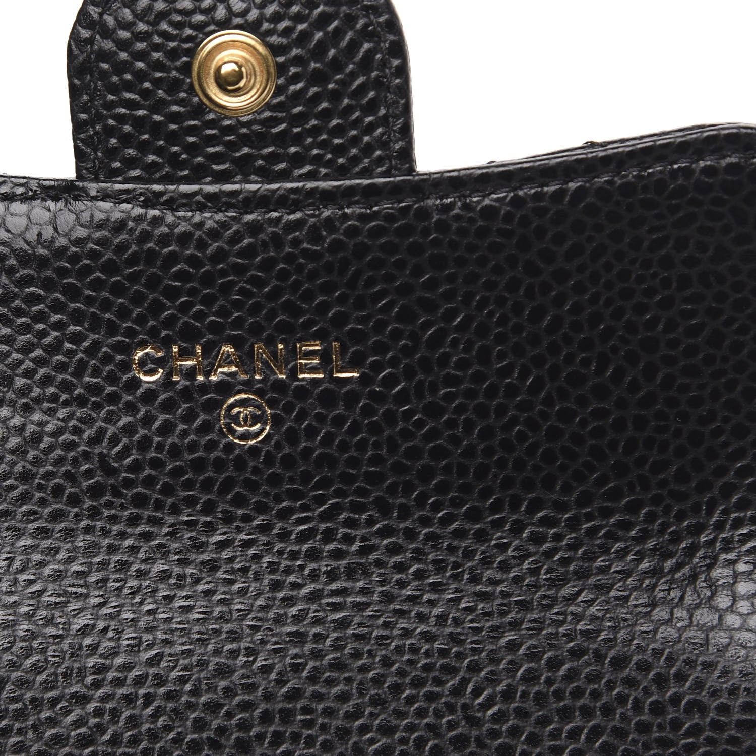 Chanel Caviar Quilted Flap Card Holder Black 6 of 9