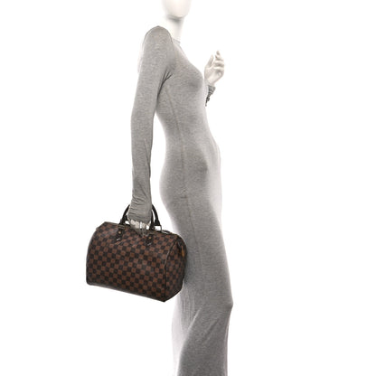 Louis Vuitton Damier Ebene Speedy 30 2 of 15