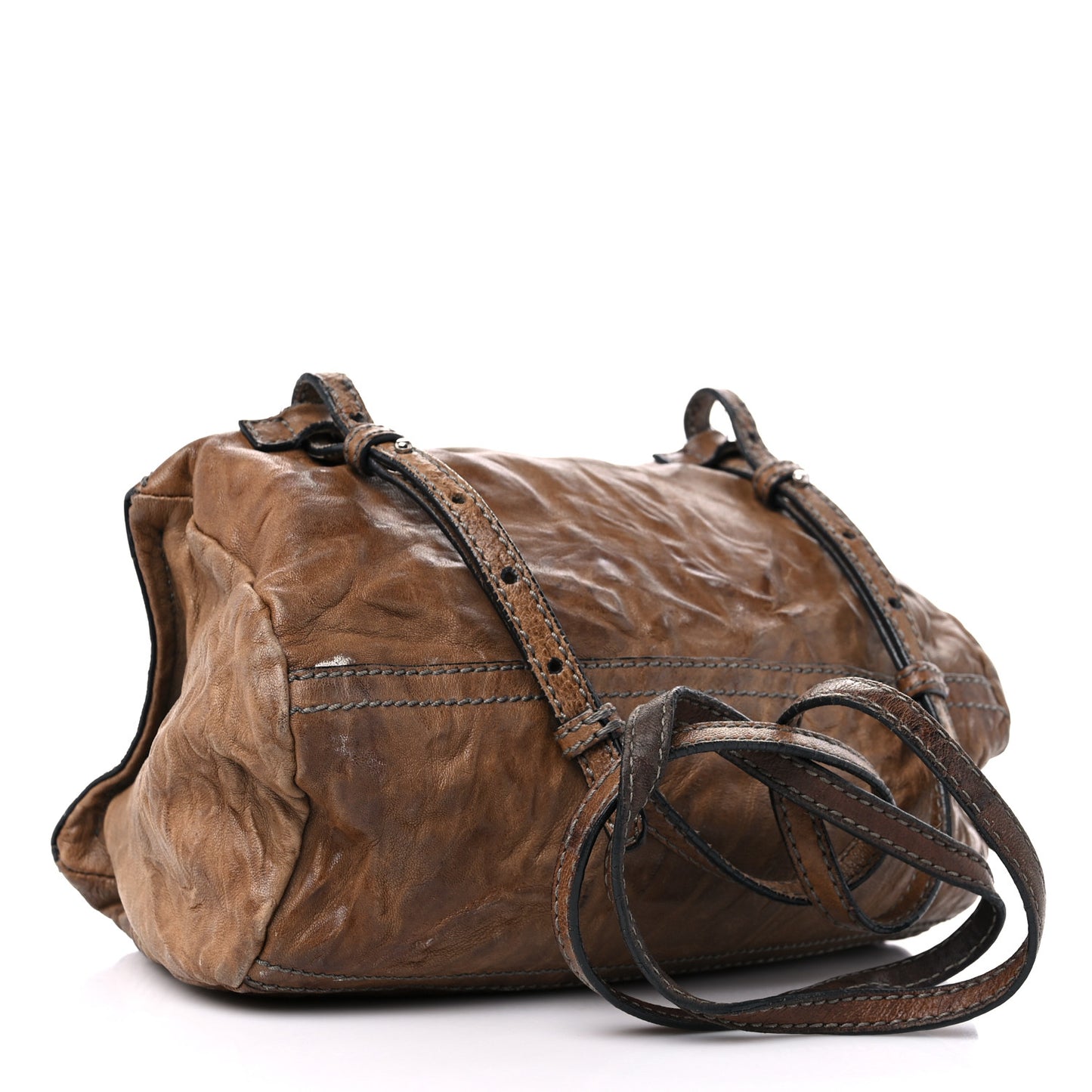 Tumbled Sheepskin Mini Pandora Brown